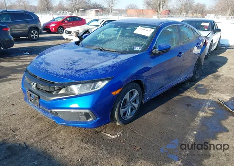 2019 Honda Civic Lx z USA, uszkodzony, nr VIN 2HGFC2F6XKH534843
